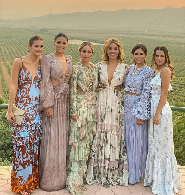 Inspiración de vestido de verano elegante para mujeres