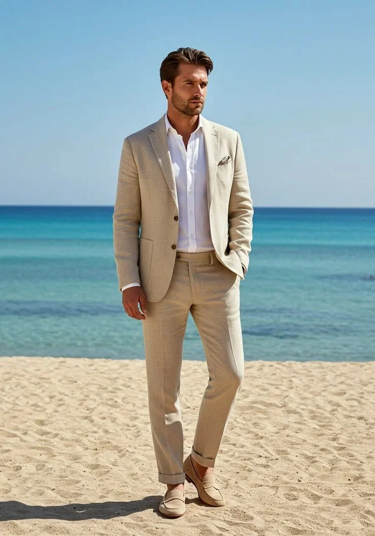 Código formal de verano para hombres