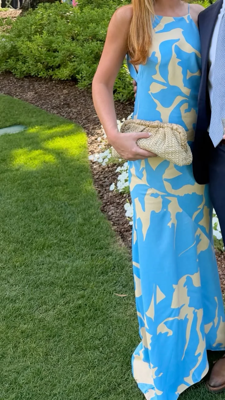 Idea de vestido para invitada de boda de verano